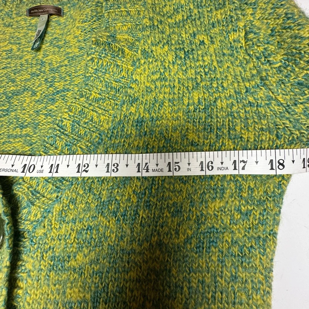 Matilda Jane Green and Yellow‎ Knit Cardigan